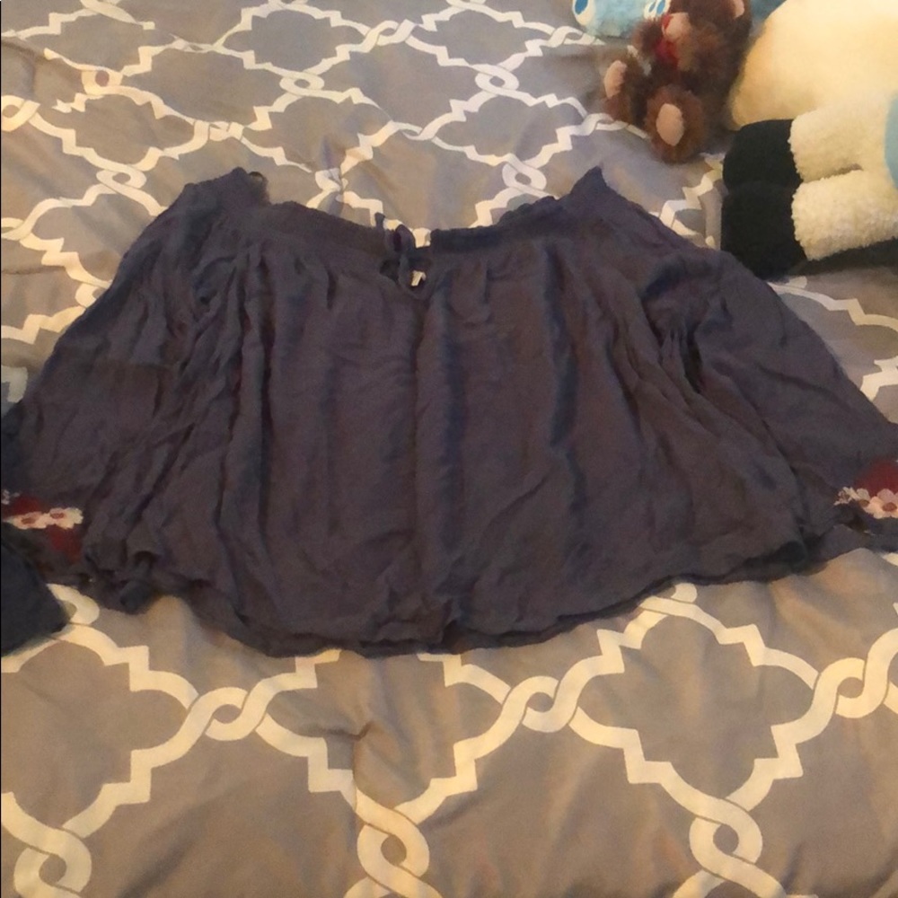 Off the shoulder shirt